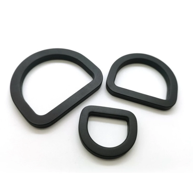 Customized 27/40/50mm Inner Diameter Quality D Ring Snap Hook Adjustable Straps For Dog Leash Sports Backpack Adjustment Buckle