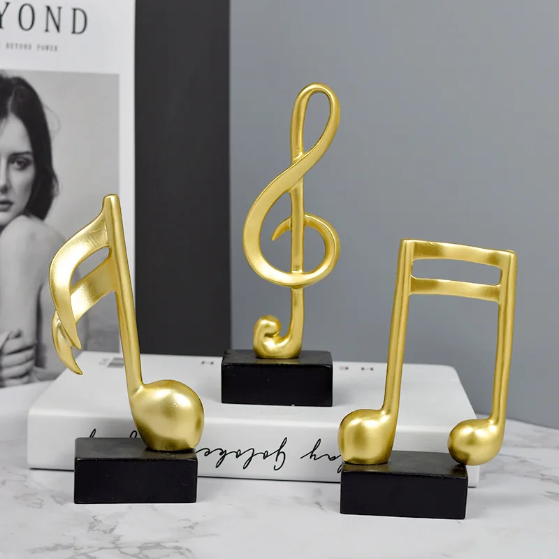 Honor Of Crystal индивидуальные поделки минималистские ноты дизайн фортепиано орнаменты из смолы подарки