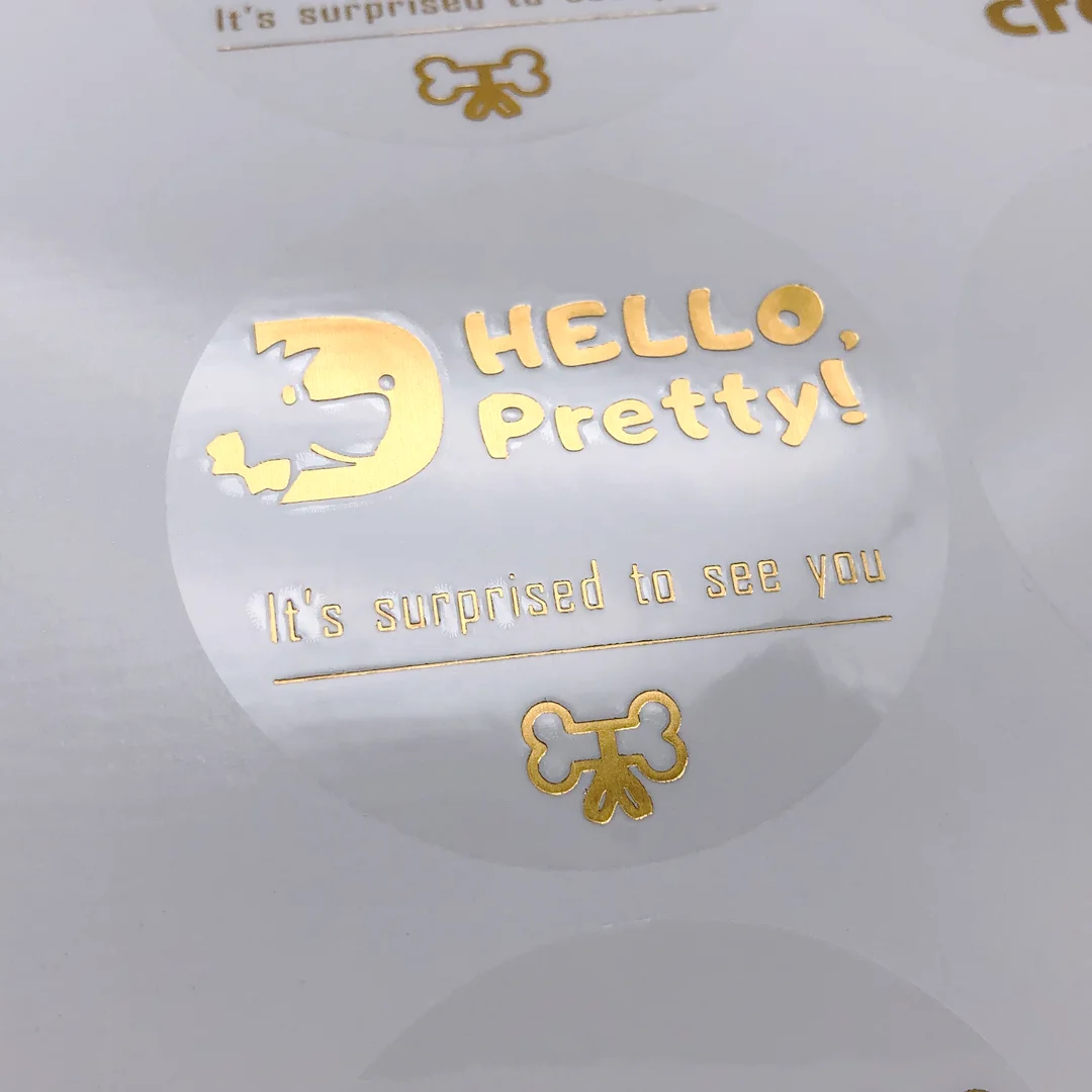 holographic laser vinyl sticker