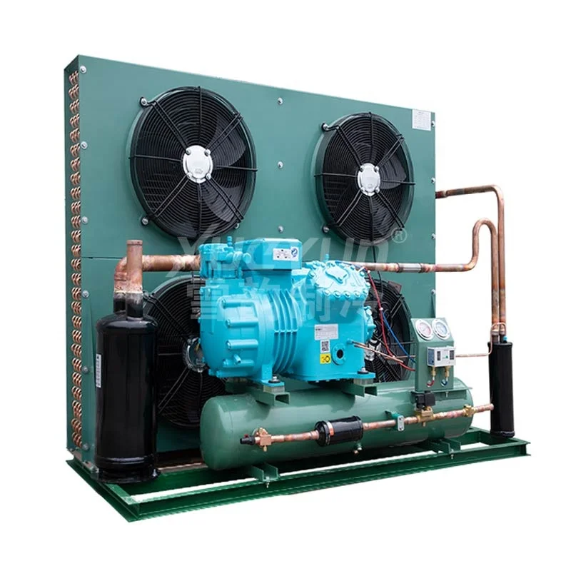 Factory Supply refrigeration air cooled condenser walk in cooler refrigeration unit condensing unit for freezer