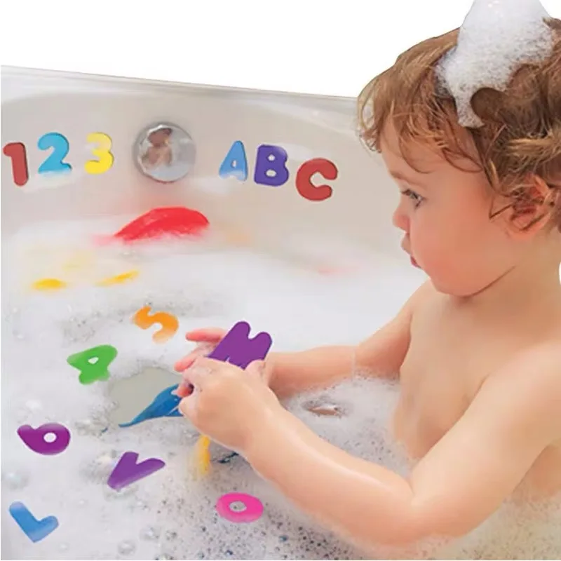  Hot Sell Letters And Numbers EVA Foam Education Bath