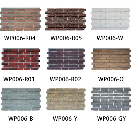 Artificial Wall Clading PU Brick Wall Panel Home Renovation 3D Foam Brick Wall Covering for Interior & Exterior