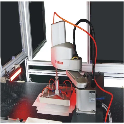 Automatic positioning module for packing box of heaven and earth cover in 2020