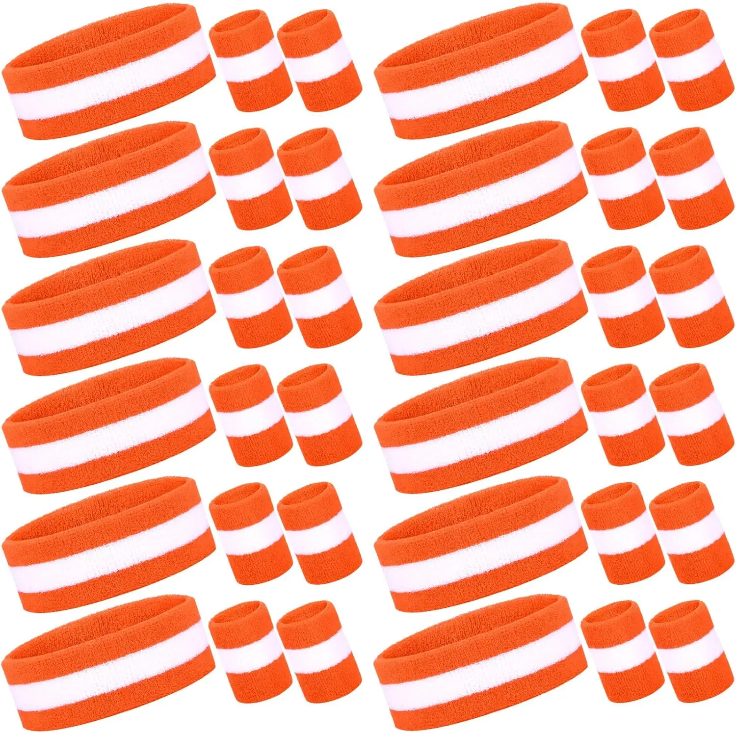 Colorful Wrist Sweatbands Athletic Cotton Cloth Wristbands for Gym Sports Also Customized As Per Demand