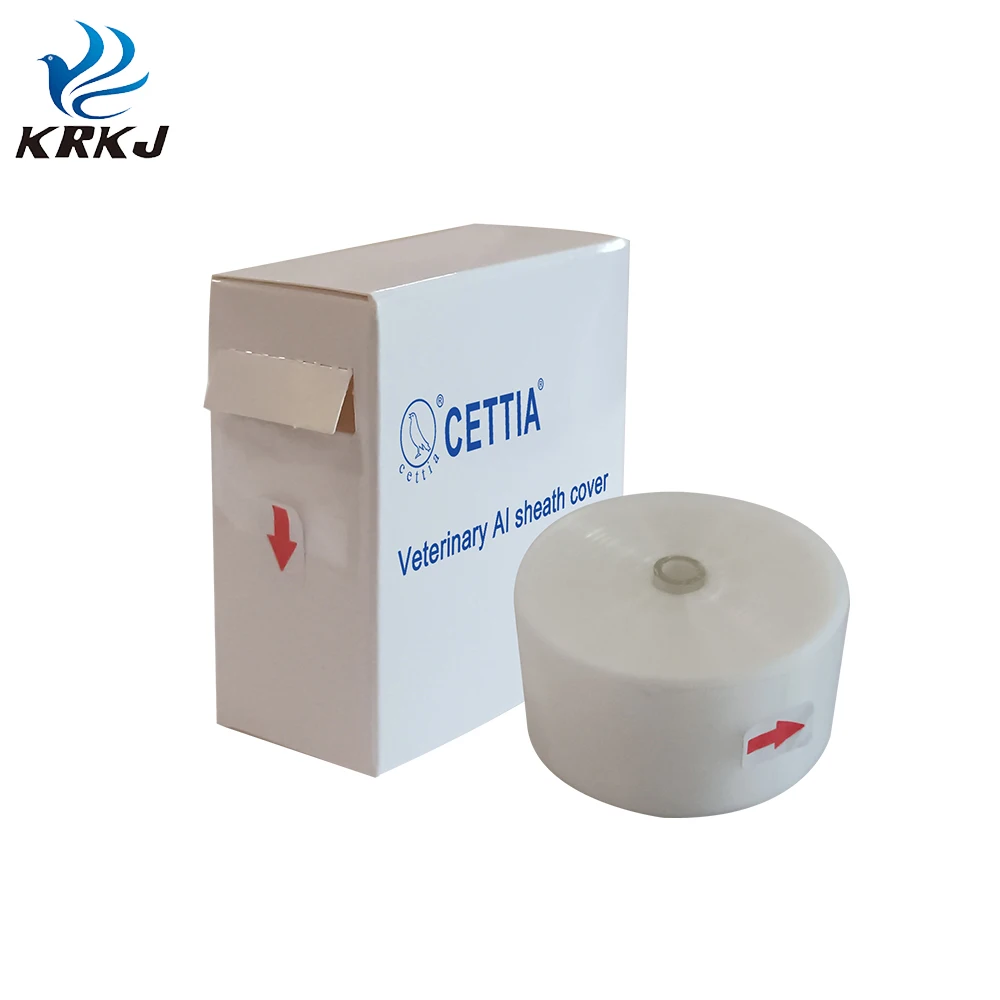 CETTIA KD739 sanitary ai sheath over covers roll for animal insemination gun catheter