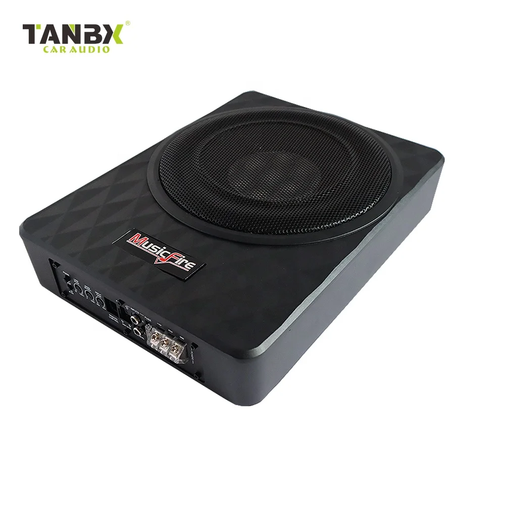 Factory price  10 inch high power car amplifier underseat subwoofer pure bass car audio speaker