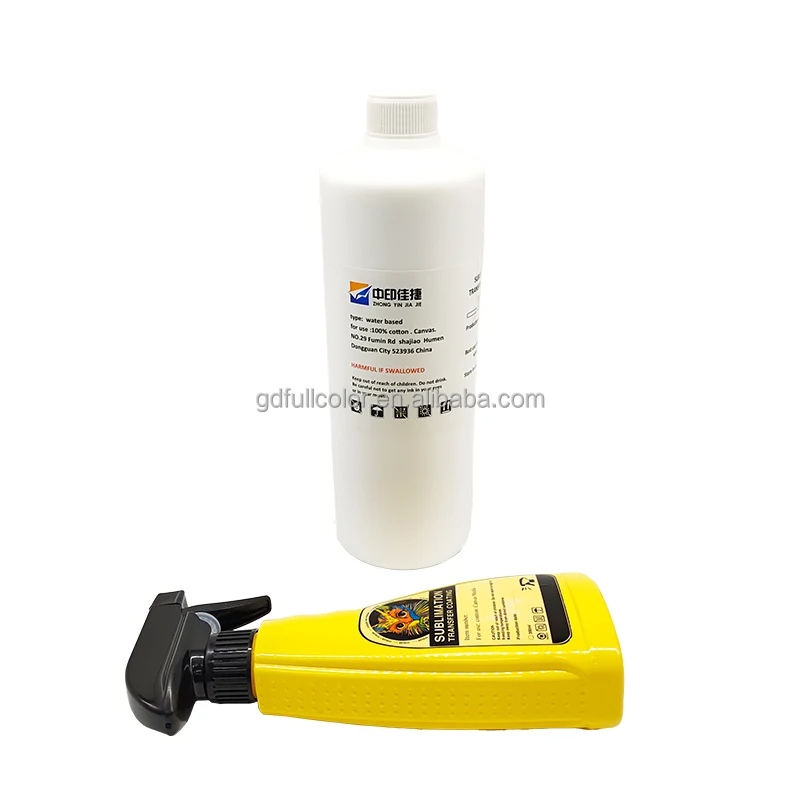 Sublimation Coating Liquid Fcolor Premium 1000 ML Sublimation Coating For Mugs Cotton Fabric