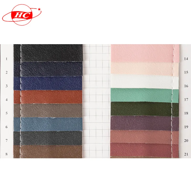 China Guangdong Tannery Customized Non-slip Base Fabric TC Cloth Fabric PVC Leather