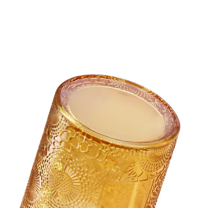 Candle Custom Label Scented Soy Glass Wax jars With lid Gift Candle birthday Warmer luxury wholesale Candles pillar set