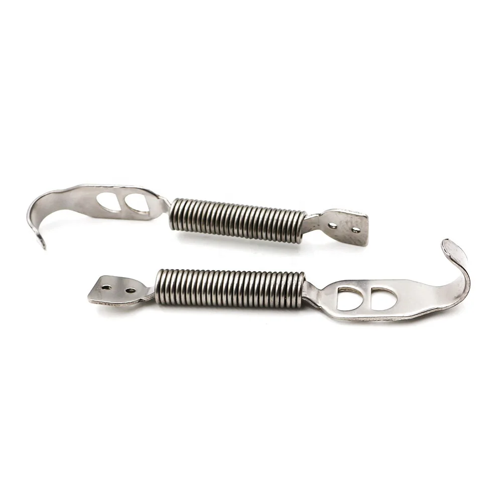 Silver Color Alloy Bonnet Hood Pin Lock Kit Down Hood Locks Pins Spring Pin Kit