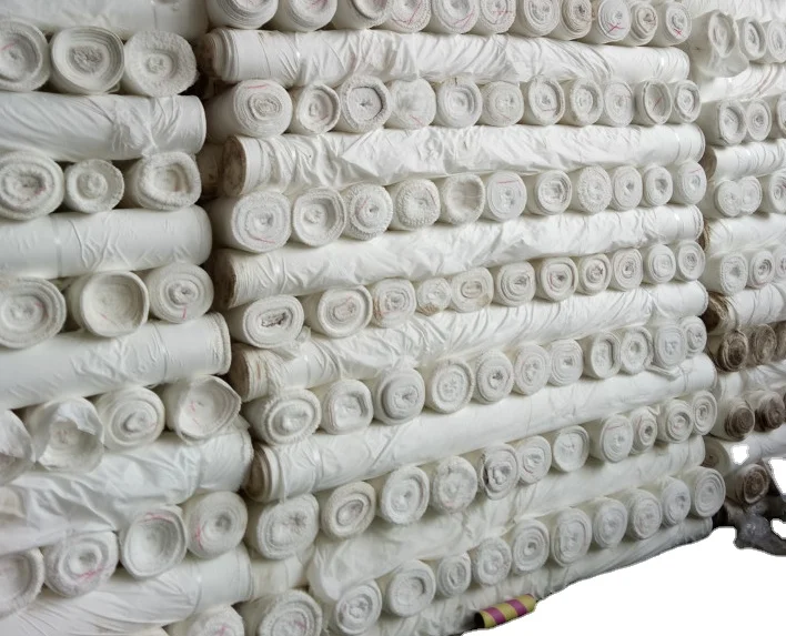 PFP PFD fabric cheapest gray/greige stock 100% polyester white microfiber brushed gray fabric ready for print