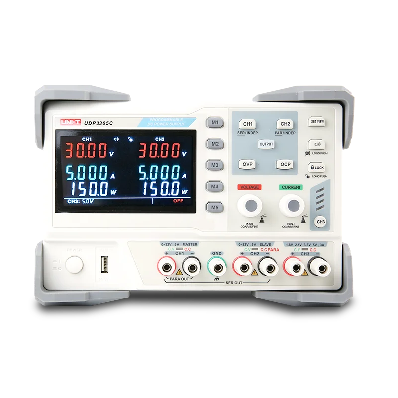 UNI-T UDP3305C 315W Programmable linear DC power supply  5A 30V 3 CH variable DC power supply