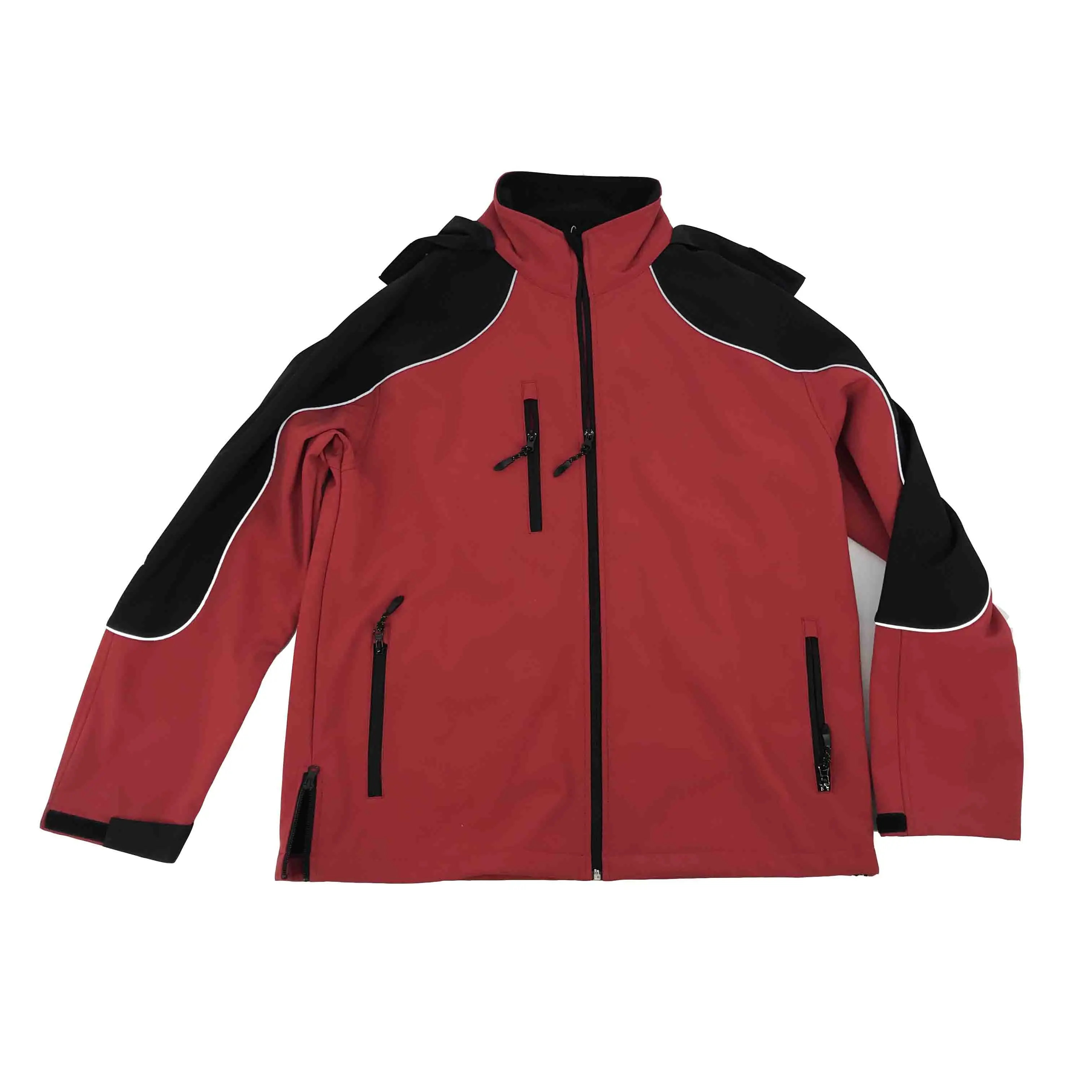 OEM изготовленный на заказ полиэфир сезон весна-осень; Цвет Красный; Мужская куртка для активного отдыха из водонепроницаемого материала на ветреную погоду Детское пальто с отстегивающимся капюшоном для лыж, сноуборда куртка