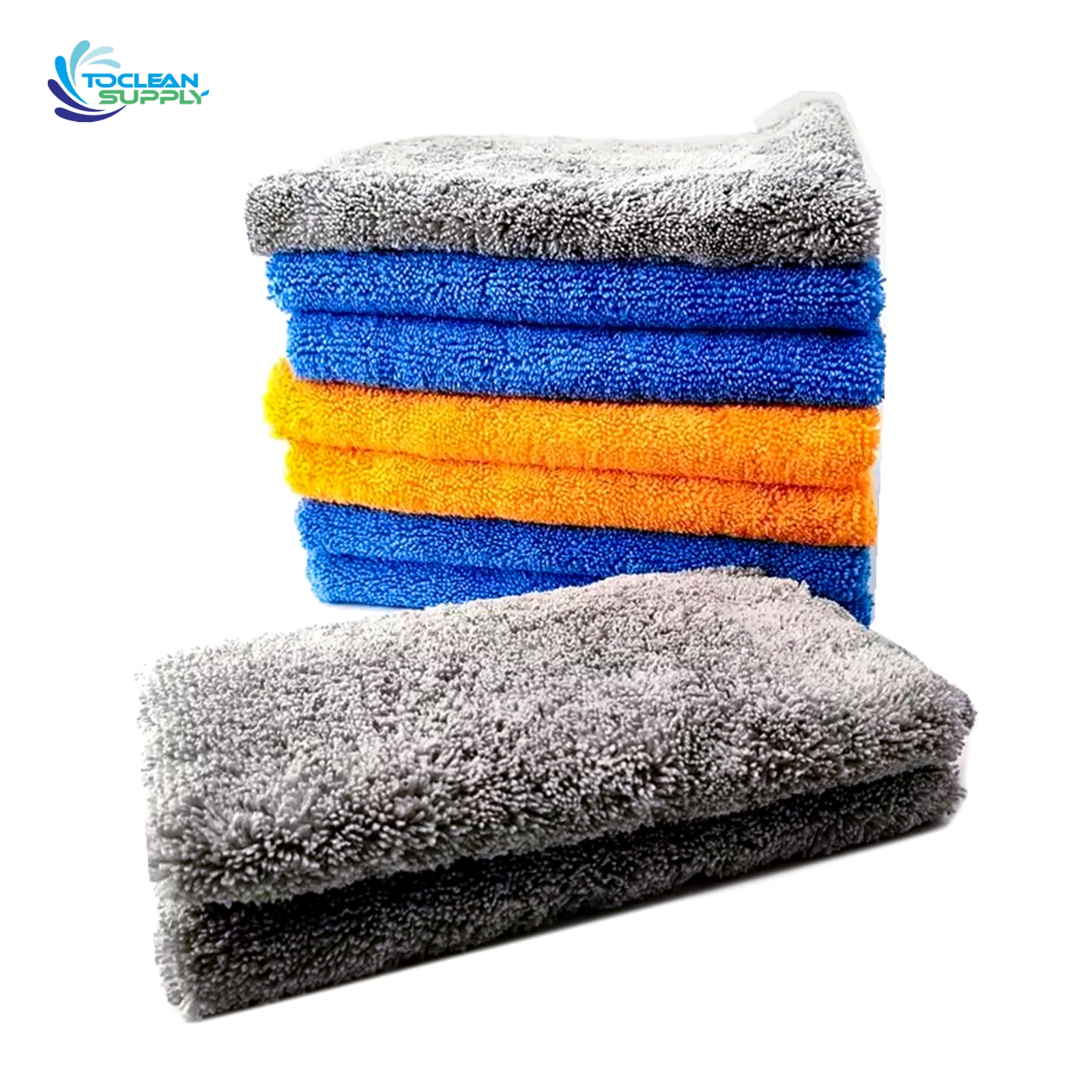 Полотенце из микрофибры для ухода за автомобилем полотенце мытья чистящее средство