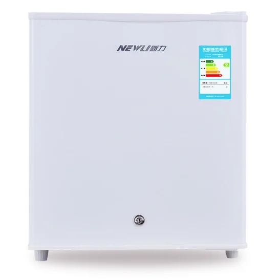 BD-40 Small Frozen Ice Cream Tea Breast Milk Used White Mechanical Temperature Control 40L Household Freezer