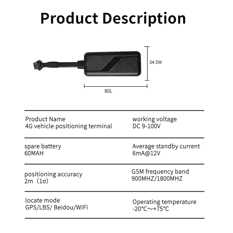 GPS Fuel Tank Tracking Oil Sensor Monitoring Speedometer gsm Car Truck GPS Tracker with Fuel Sensor