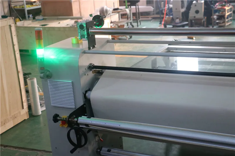 220mm durm high quality Blanket auto adjustment roll to roll calender printing press machine 1.6m