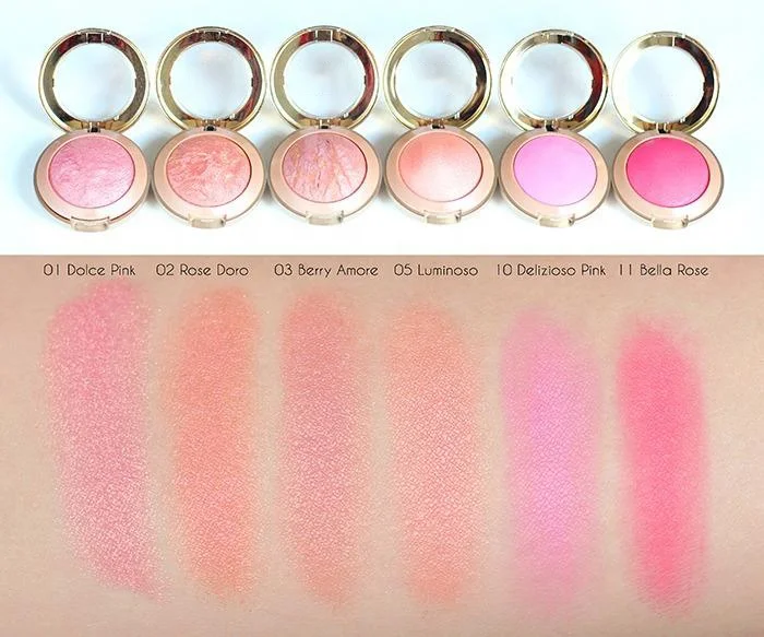 Oem Natural Customize Palette Blush Private Label Cosmetic Makeup Blusher