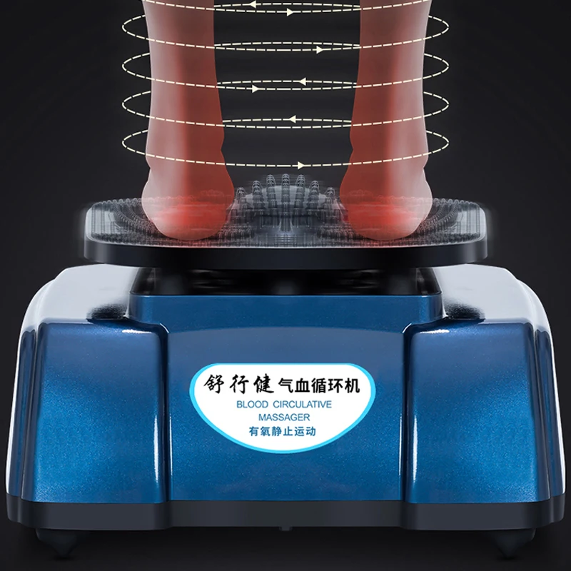 HealthForever Brand Remote Control Vibrating Device Legs Full Body Electric Foot Blood Circulation Massage Machine