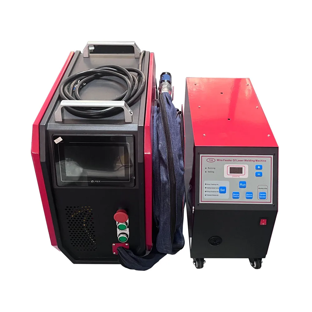 2024 New Arrival 1500W Handheld Air-Cooled Laser Welding Machine Wire Sending System Fiber Laser Type Water Cooling System