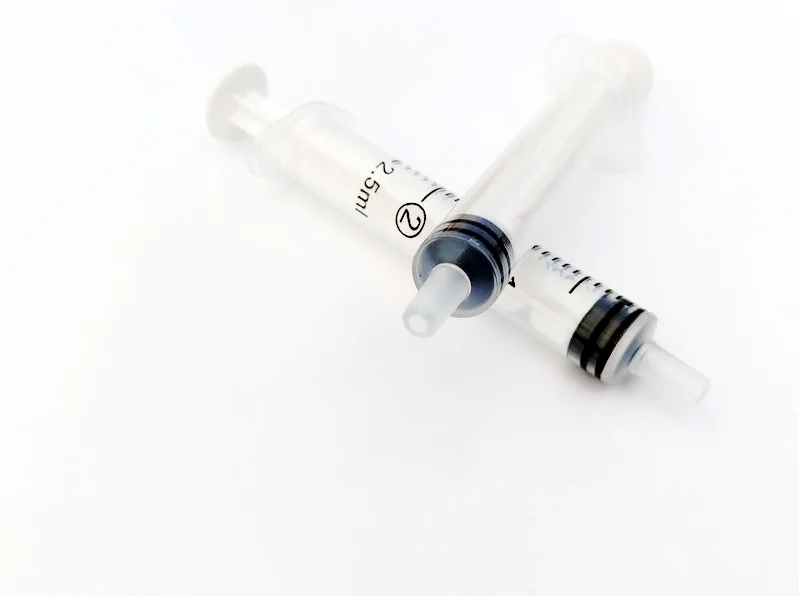 Disposable Syringe Medical Consumable 1ml Injection & Puncture Instrument CE Transparent EOS Clinic Consumables Office Products