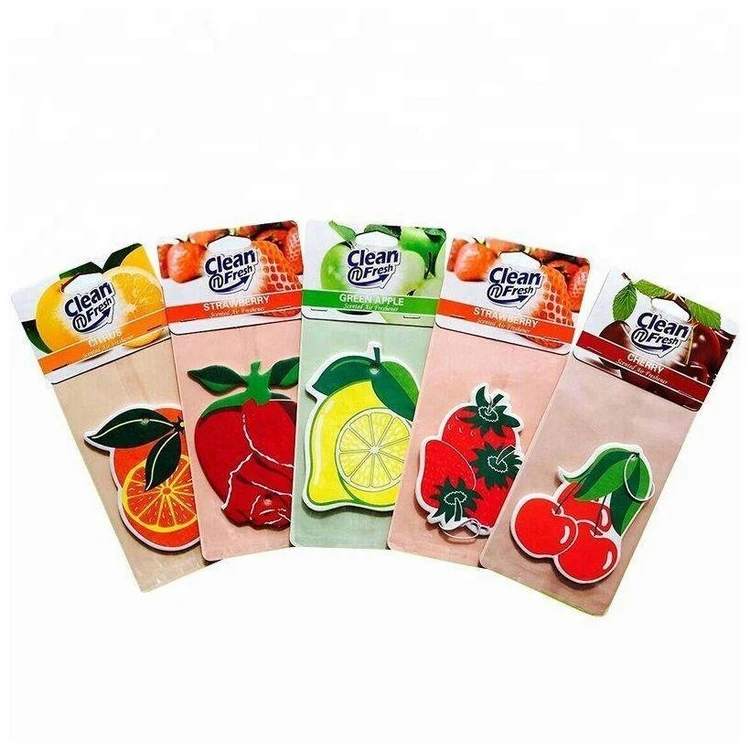 Promotional Custom Paper Car Air Freshener