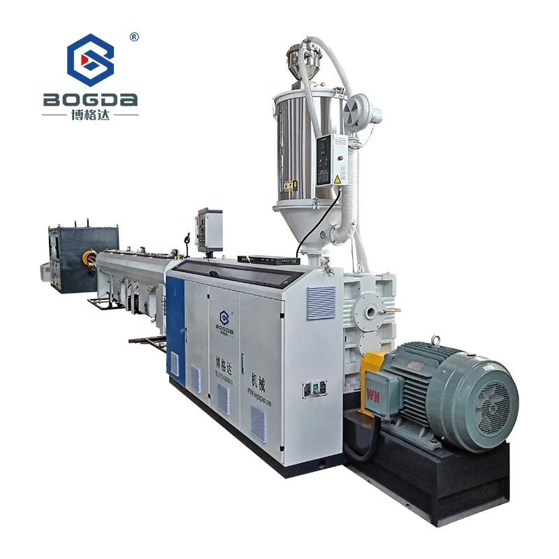 BOGDA Многофункциональный полипропиленовый пластиковый экструдер для труб, производственная линия, цена