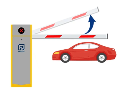 Hot Sale Automatic Car Parking System Barrier Gate Straight Barrier Access Control Motor Power Security Parking Barrier