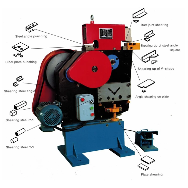 China Supplier QA32-8B power metal punching and shearing machine