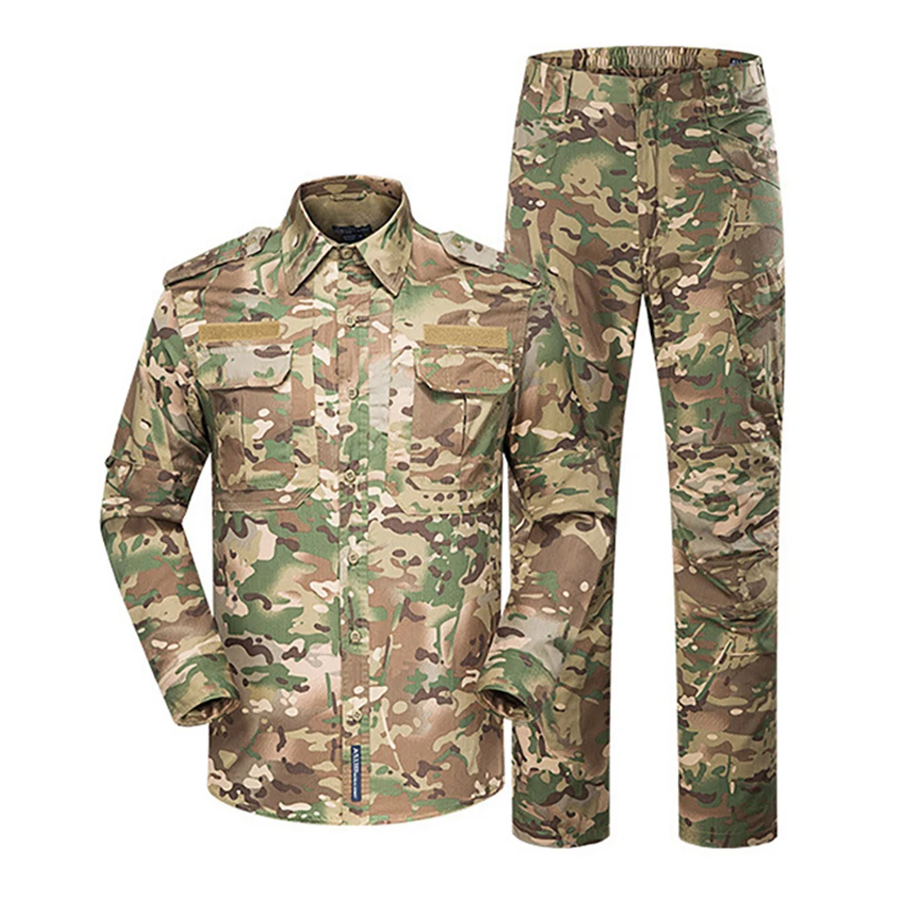 Wholesale Custom Camouflage Black Uniform Tactic Combat Outdoor Activities IX7 Tactical Uniform