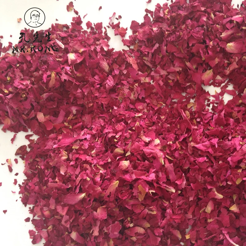 Flower Tea Dried Rose Petal Food Grade Flavor Tea Edible Pink Rose Petal