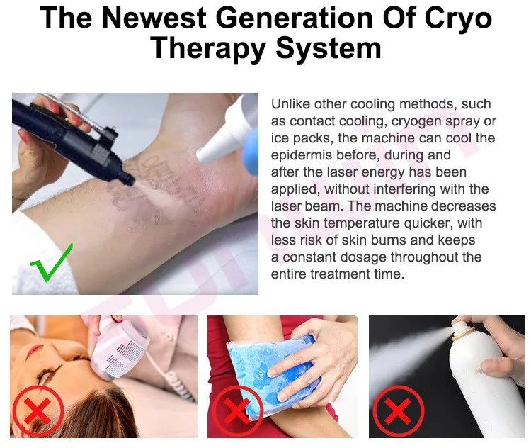 2024 Brand New Zimmer Laser Skin Cooler Reduce Pain Air Cooling Device -30c Zimmer Cryo Skin Air Cooling Laser Treatment