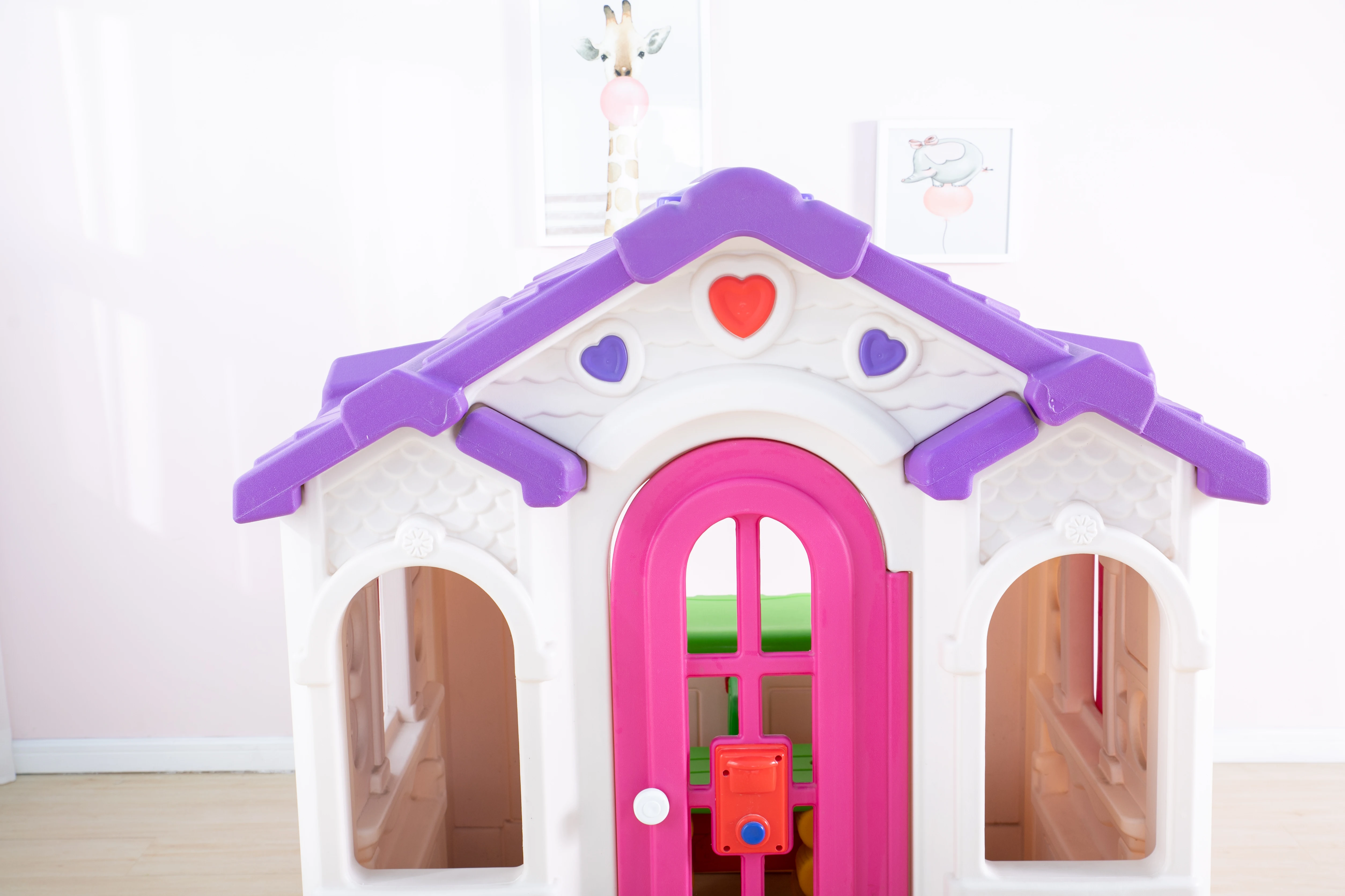 Wholesale Small Exquisite Beautiful Kids Portable Playground Equipment Indoor Plastic Kids Playhouse