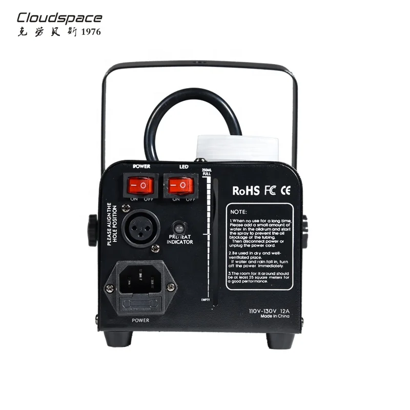 
DJ stage disco Karaoke 400W fog machine 400W mini with led lights smoke machine for home party special effects for wedding 