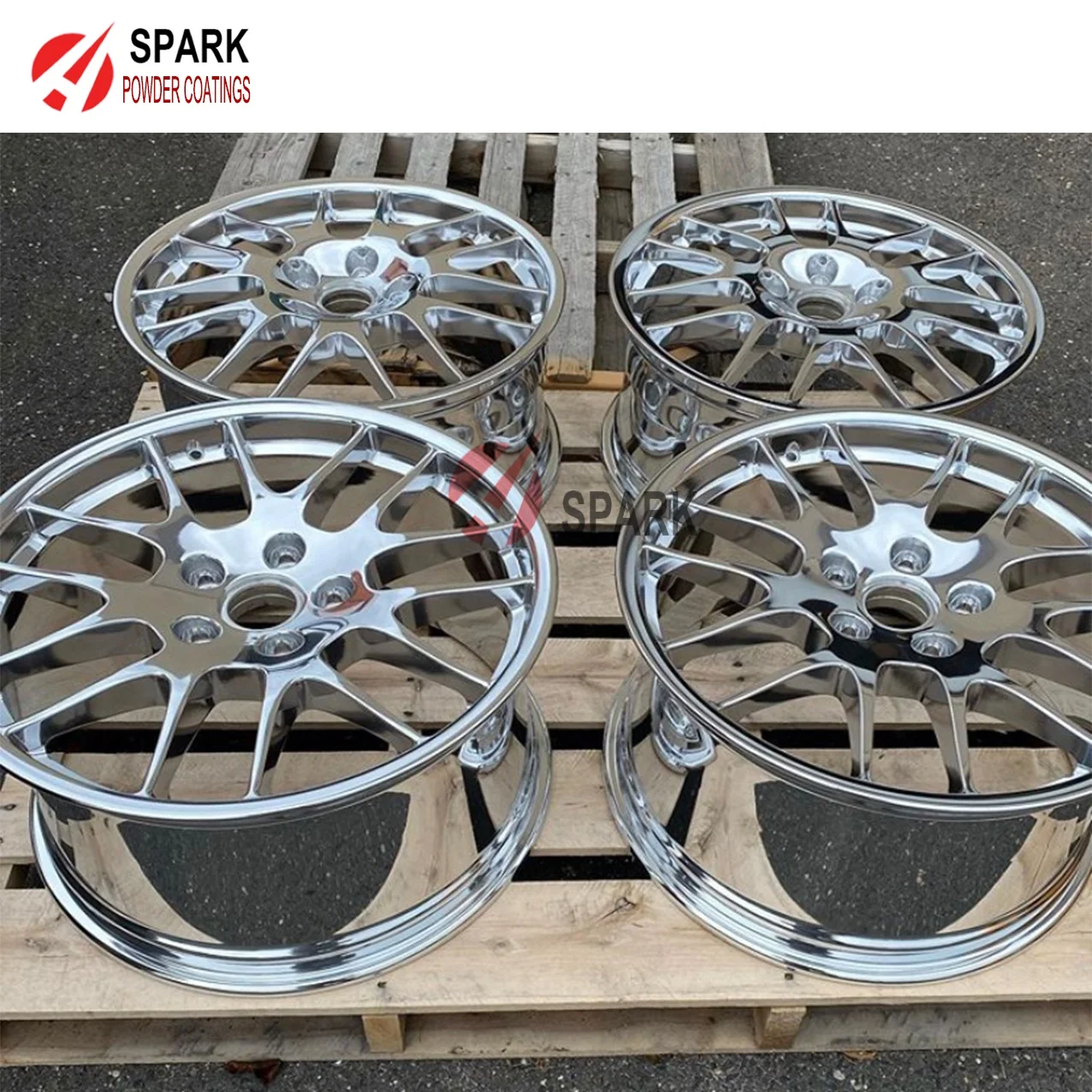 
Clear Effect Powder coating 