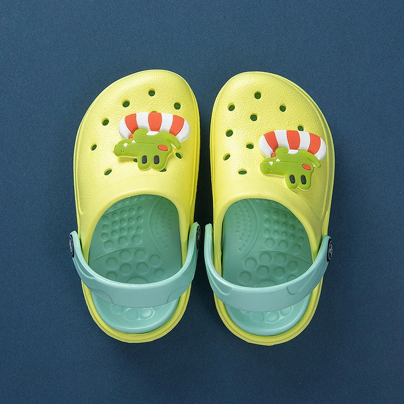 Summer New Fashion Baby Shoes Soft Kids Slippers Summer Kids