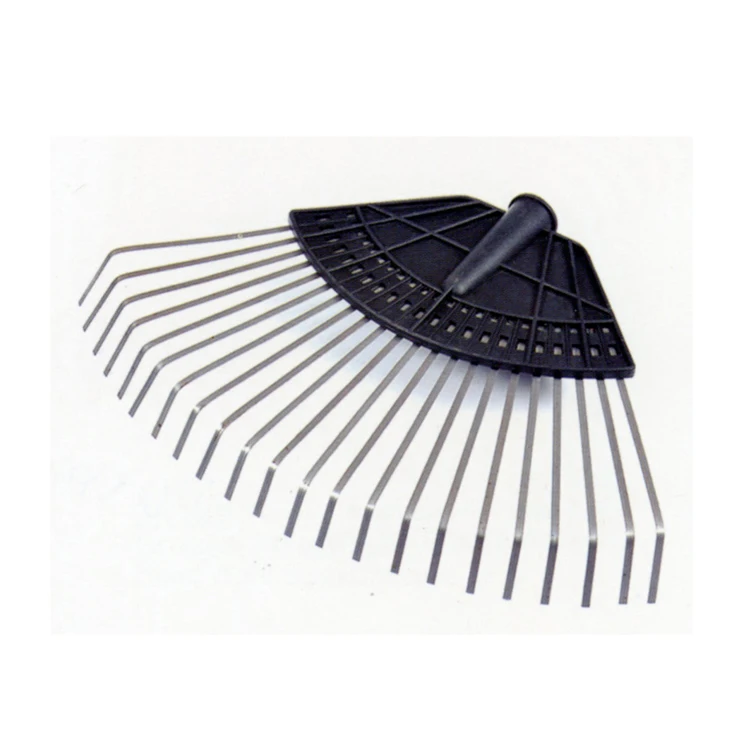 
22T Wooden Handle and Steel Handle Metal Extending Garden Leaf Leaves Rake for Grass Weed Lawn 