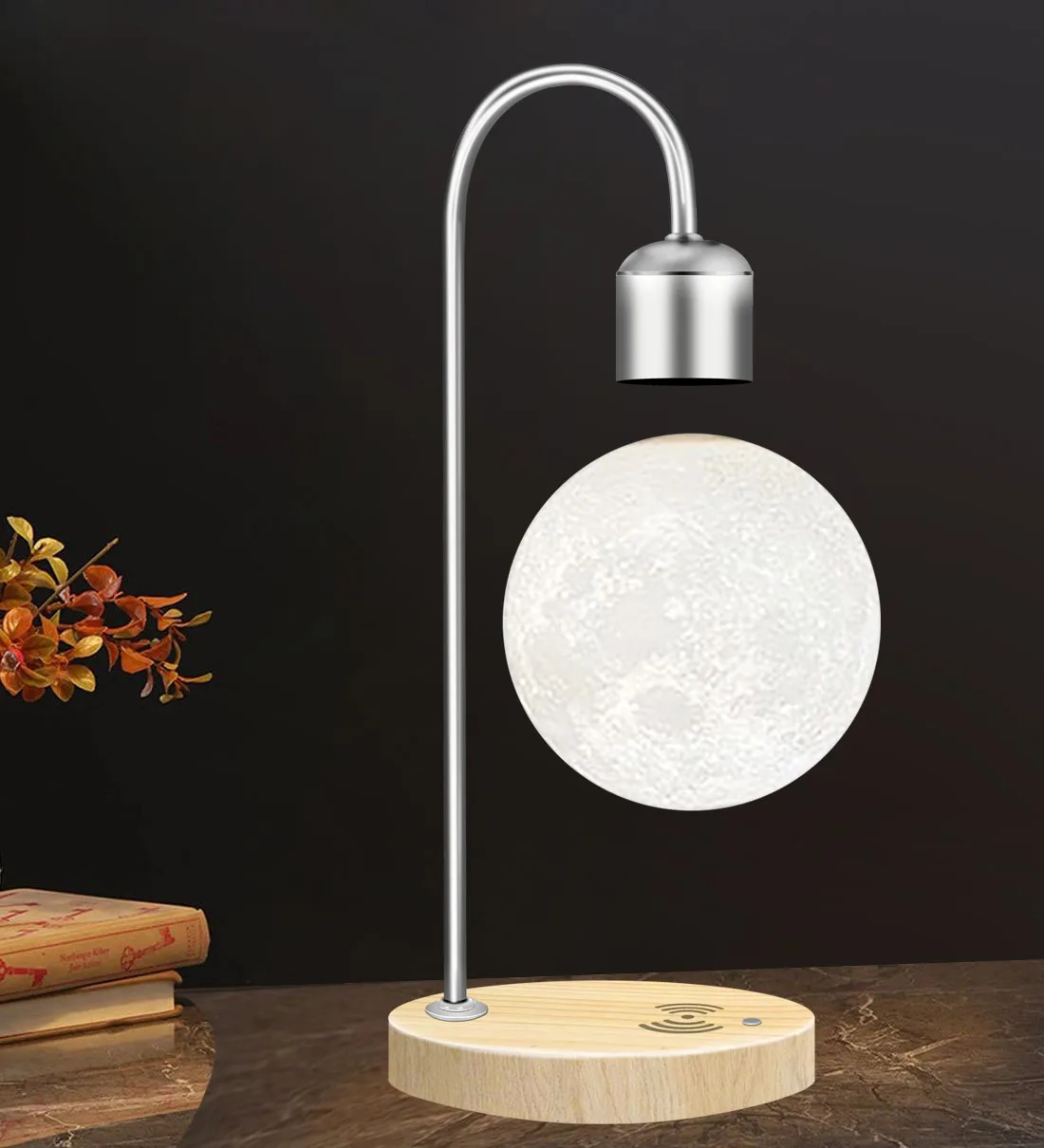 Flying Light Air bas table Levitation wholesale lamps magic levitating base lampara Modern Magnetic floating Moon