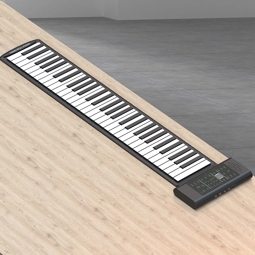 Konix China Manufacture Color Digital Piano 61 Keys Electronic Keyboard Musical Instruments for Girl