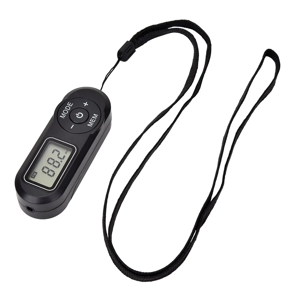 Events Use Digital FM Stereo Radio with Headphone & Clear LCD Display