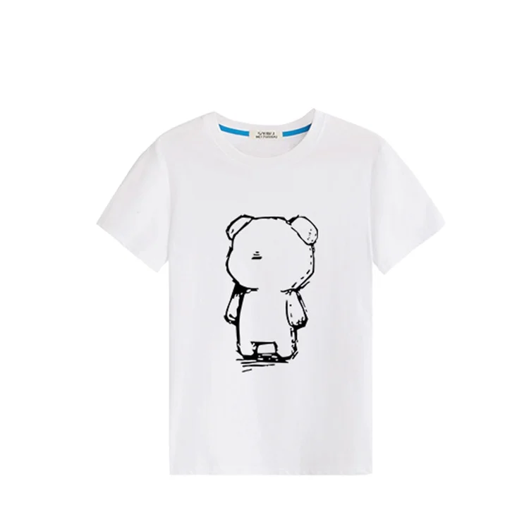 
Promotion High Quality Custom Logo Design Designer Summer Unisex Plain T Shirt 