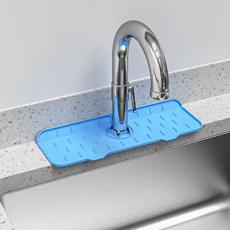 2022 Amazon New Silicone Drain Pad Kitchen Sink Baffle Faucet Splash Pad