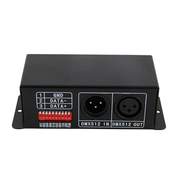 BC-802 Wholesale DMX Decoder 512 WS 2811 Pixel Led DMX SPI Decoder