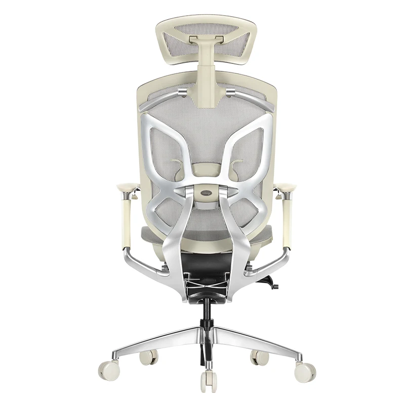 Ergoup Comfortable Adjustable Office Furniture Living Room Conference Boos Chair Executive Office Mesh Modern PU Castors 5 Years