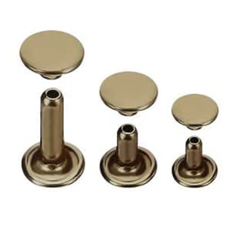 
Custom Different Size 6 mm 8 mm 10 mm 12 mm 15 mm 20 mm Long Double Head Rivet Logo 