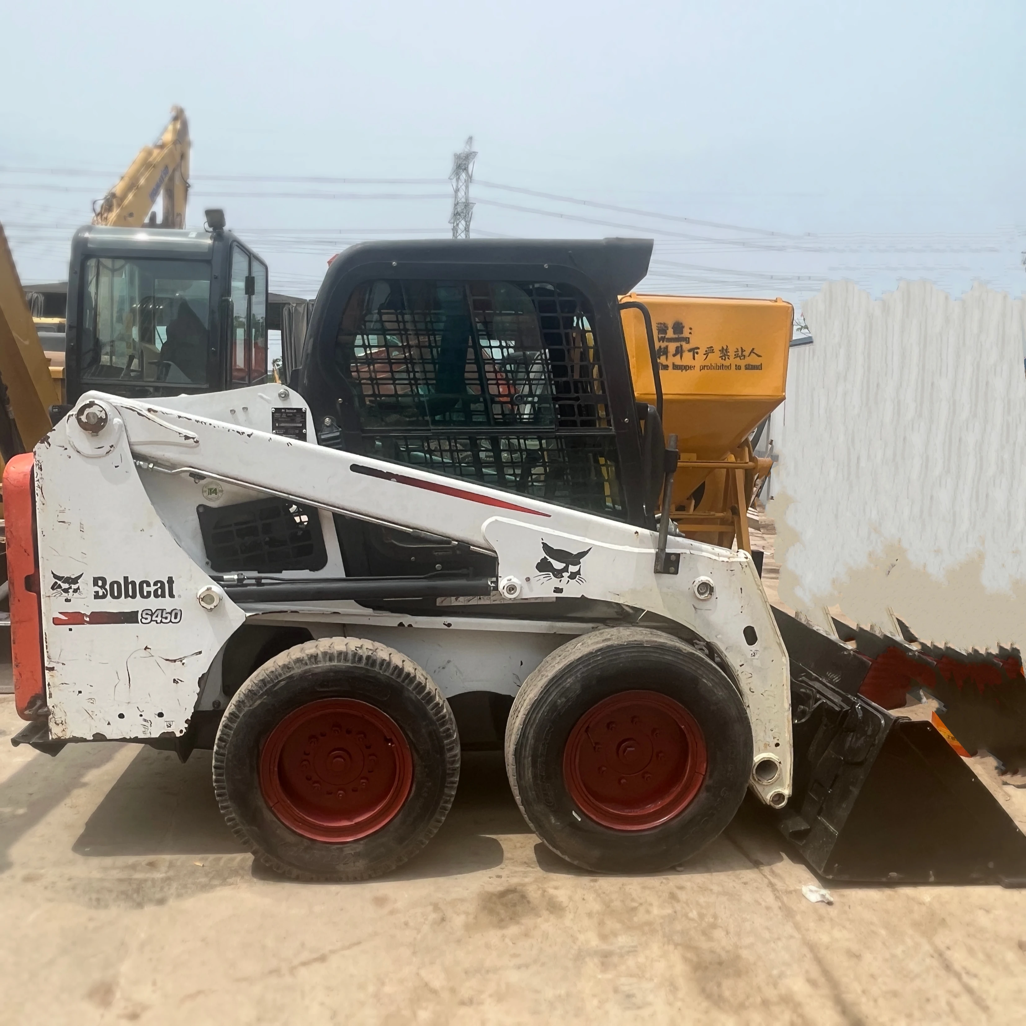 Used Mini Skid Steer Loader Bobcat s450 s300 s160 bobcat mini loader s160 skid steer loader for sale