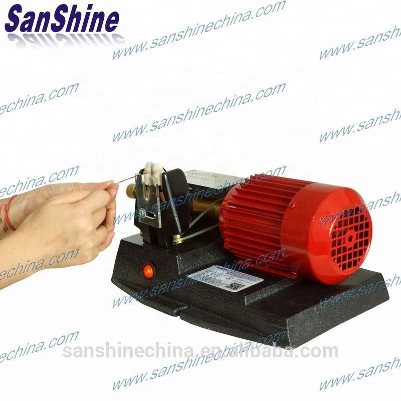 Bench twin cone fiberglass wire stripping machine replace ERASER wire stripper