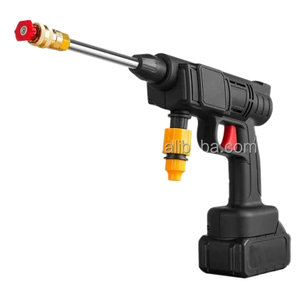Portable Car Washer Cordless Pressure Washer Gun Battery Powered Power Cleaner Pressure Washer Foam Cannon - car wash Foam Gun