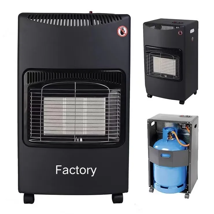 CE Certified Ceramic Gas Room Heater Portable Freestanding Infrared for Household Use in Living