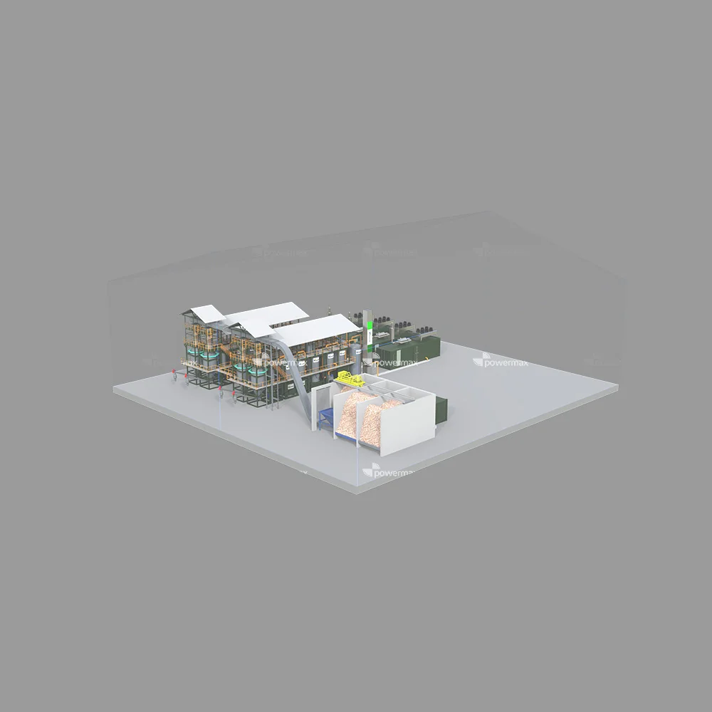 Powermax Biowatt500 Compact Biomass Gasification Power Generation System